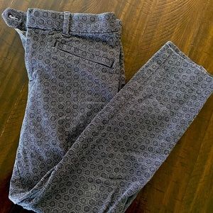 Stretch trouser pant skinny ankle